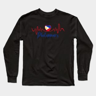 philippines Long Sleeve T-Shirt